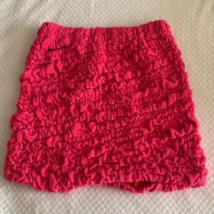 Hanifa Isla Mini Knit Skirt Runway Collection M